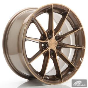 JR Wheels JR37 17x8 ET35 5x100 Platinum Bronze