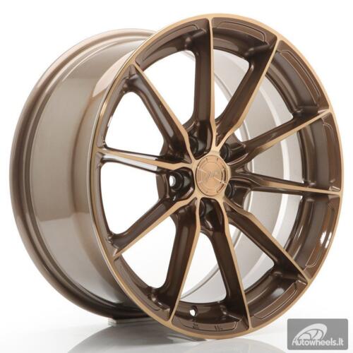 JR Wheels JR37 17x8 ET40 5x112 Platinum Bronze