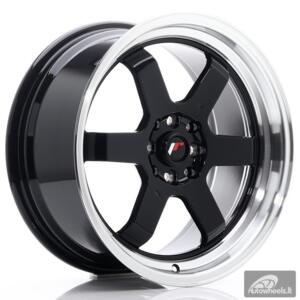 JR Wheels JR12 17x8 ET33 4x100/114 Gloss Black