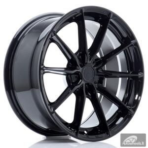 JR Wheels JR37 17x8 ET20-40 5H BLANK Gloss Black