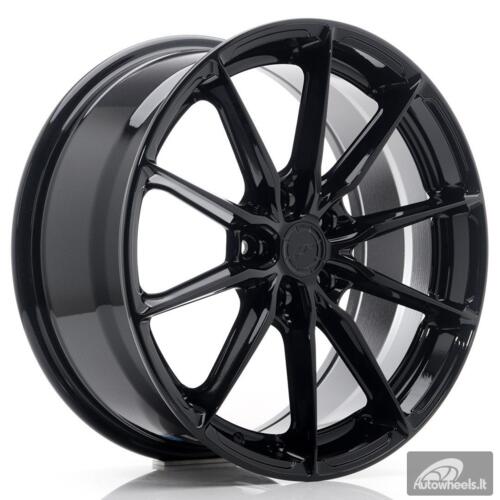 JR Wheels JR37 18x8 ET45 5x112 Glossy Black