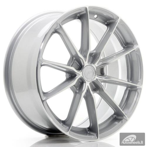 JR Wheels JR37 18x8 ET20-45 5H BLANK Silver Machined Face