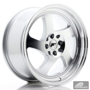 JR Wheels JR15 17x8 ET35 5x100/114 Machined Silver