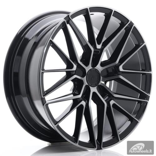 JR Wheels JR38 19x8,5 ET45 5x114,3 Black Brushed w/Tinted Face