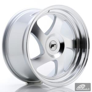 JR Wheels JR15 17x9 ET25 Blank Silver Machined