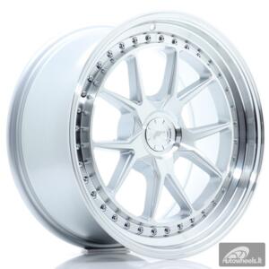 JR Wheels JR39 18x8,5 ET15-35 5H BLANK Silver Machined Face