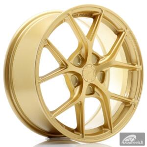 JR Wheels SL01 17x7 ET20-40 5H BLANK Gold