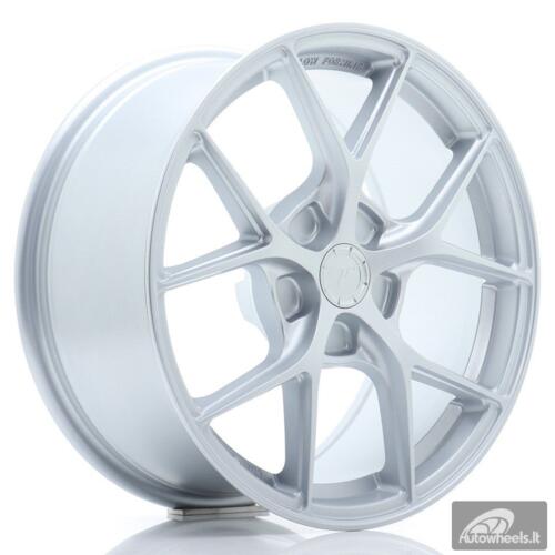 JR Wheels SL01 17x8 ET20-45 5H BLANK Matt Silver