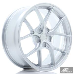 JR Wheels SL01 18x8 ET20-40 5H BLANK Matt Silver