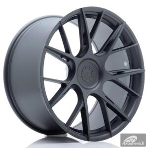 JR Wheels JR42 20x10 ET20-42 5H BLANK Matt Gun Metal