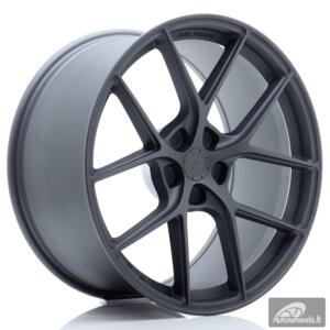 JR Wheels SL01 20x10 ET15-48 5H BLANK Matt Gun Metal