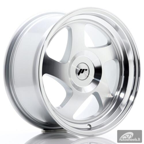 JR Wheels JR15 16x8 ET25 Blank Silver Machined