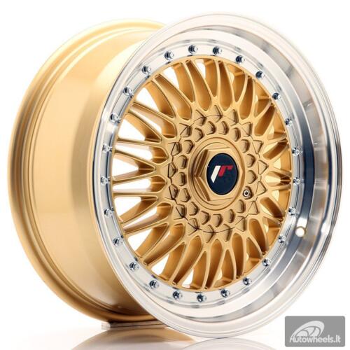 JR Wheels JR9 17x7,5 ET35 4x100/114 Gold w/Machined Lip