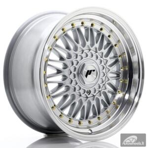 JR Wheels JR9 17x8,5 ET35 4x100/108 Silver w/Machined Lip