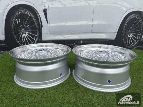 JR Wheels JR9 18x8 ET35 5x112/120 Silver w/Machined Lip