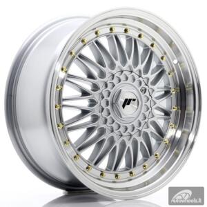 JR Wheels JR9 18x8 ET35 5x112/120 Silver w/Machined Lip