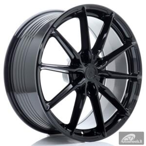 JR Wheels JR37 21x9 ET10-52 5H BLANK Glossy Black