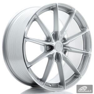 JR Wheels JR37 21x9 ET10-52 5H BLANK Silver Machined