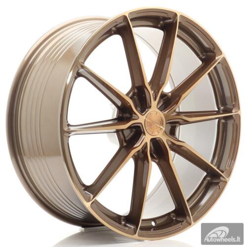 JR Wheels JR37 21x9,5 ET10-58 5H BLANK Platinum Bronze