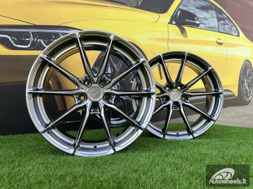 JR Wheels JR37 21x10 ET10-64 5H BLANK Hyper Black