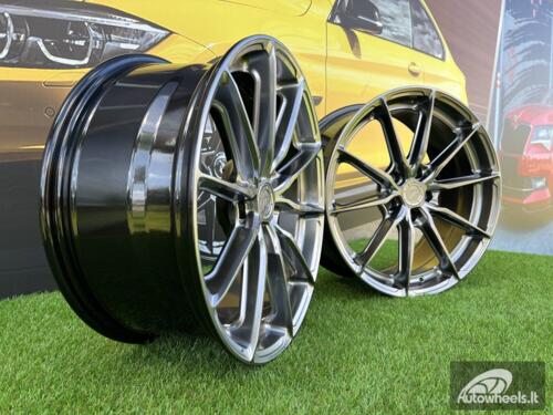 JR Wheels JR37 21x10 ET10-64 5H BLANK Hyper Black