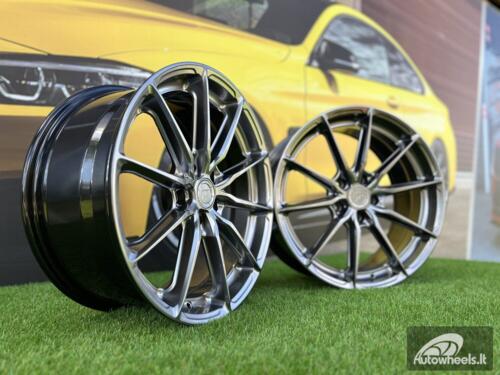 JR Wheels JR37 21x10 ET10-64 5H BLANK Hyper Black