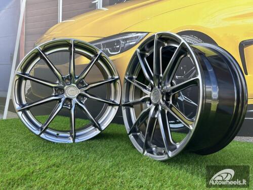 JR Wheels JR37 21x10 ET10-41 5H BLANK Hyper Black