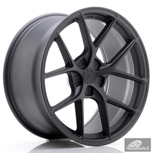 JR Wheels SL01 19x9 ET20-35 5H BLANK Matt Gun Metal