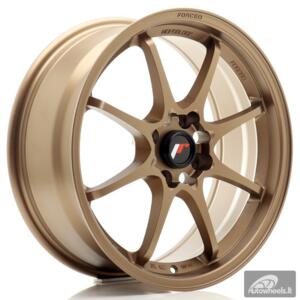 JR Wheels JR5 17x7 ET25 4x108 Dark Anodized Bronze