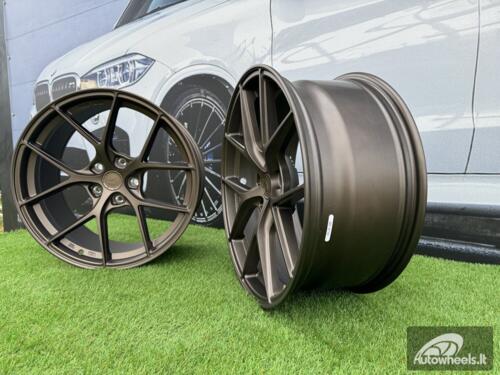 JR Wheels SL01 18x8 ET40 5x100 Matt Bronze