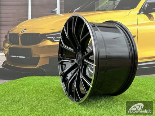 Ratlankis Omni 9,5X20 5X112 ET38 66,56 Black Milling