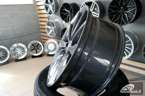 Ratlankis Damon 9X22 5X120 ET35 64,1 Dark Grey