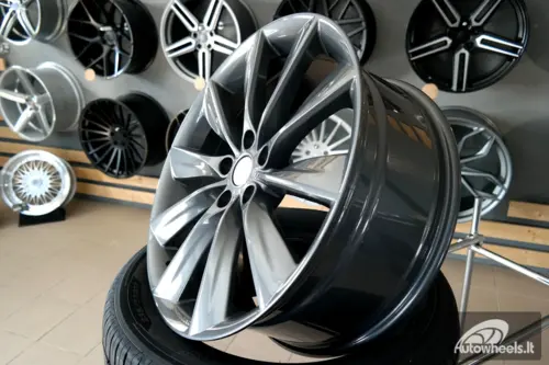 Ratlankis Damon 10X22 5X120 ET35 64,1 Dark Grey