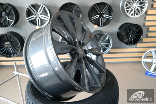 Ratlankis Damon 10X22 5X120 ET35 64,1 Dark Grey
