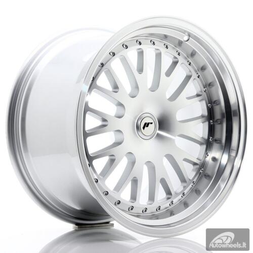 JR Wheels JR10 19x11 ET15-30 Blank Silver Machined Face