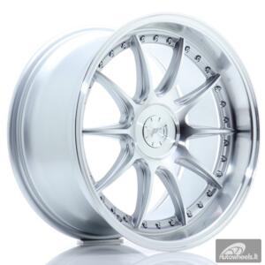 JR Wheels JR41 18x9,5 ET15-35 5H BLANK Silver Machined Face