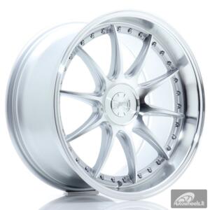 JR Wheels JR41 19x9,5 ET12-22 5H BLANK Silver Machined Face