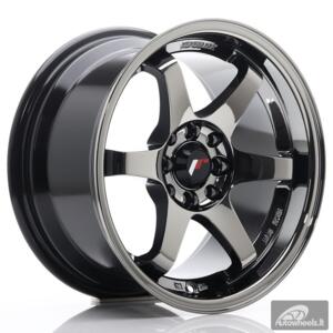 JR Wheels JR3 15x8 ET25 4x100/108 Black Chrome