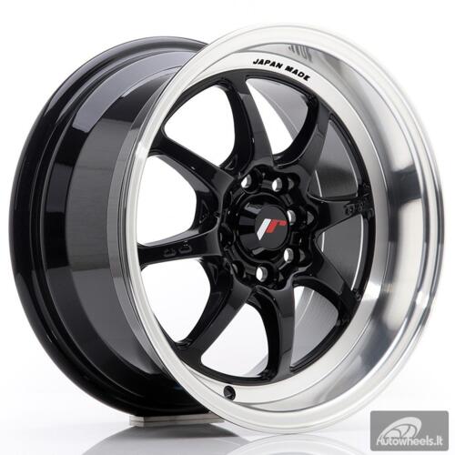 JR Wheels TF2 15x7,5 ET30 4x100/108 Gloss Black