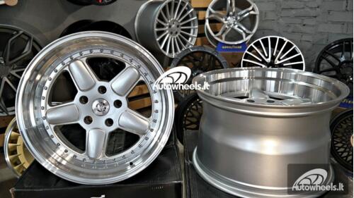 Ratlankis BMW AC Schnitzer Style 18X11 5X120 ET25 74.1 Silver and polished lip