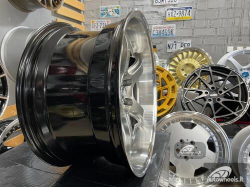 Ratlankis JDM Work Concept Style 18X9.5 5X114.3 ET22 73.1 Hyper black machined lip