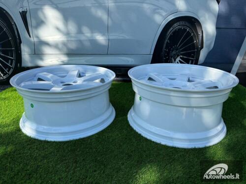 Ratlankis JDM Work Style 19X8.5 5X114.3 ET20 73.1 White (No Center Caps)