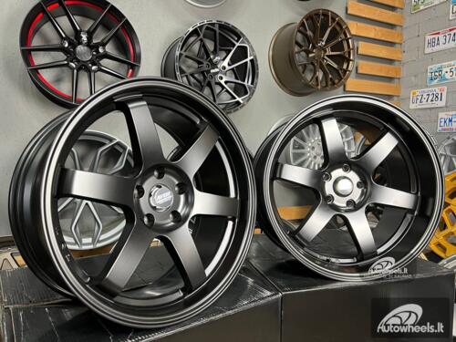 Ratlankis JDM Work Style 19X8.5 5X114.3 ET20 73.1 Half matt  black