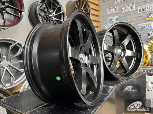 Ratlankis JDM Work Style 19X8.5 5X114.3 ET20 73.1 Half matt  black