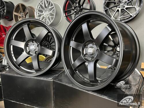 Ratlankis JDM Work Style 19X8.5 5X114.3 ET20 73.1 Half matt  black