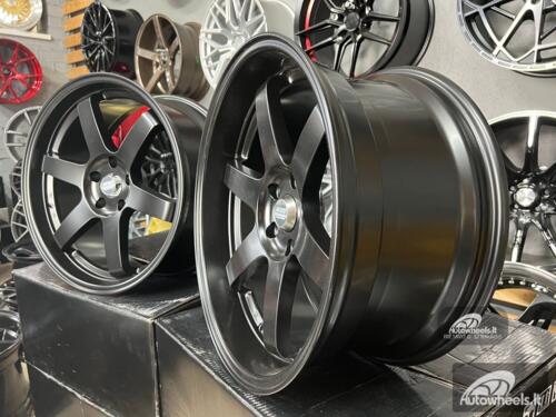 Ratlankis JDM Work Style 19X8.5 5X114.3 ET20 73.1 Half matt  black