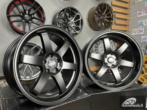 Ratlankis JDM Work Style | R19X8.5 5X114.3 ET20 73.1 Half matt black