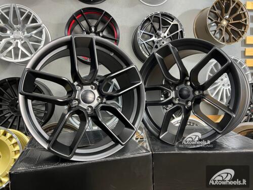 Ratlankis Dodge SRT 20X9J 5X115 ET20 71.5 Black half matt