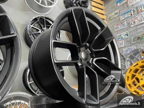 Ratlankis Dodge SRT 20X9J 5X115 ET20 71.5 Black half matt