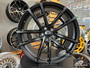 Ratlankis Dodge SRT Charger Challenger Daytona 20X9J 5X115 ET20 71.5 Black half matt